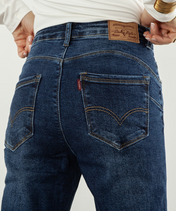 Jeans Elásticos Reductores Efecto Faja